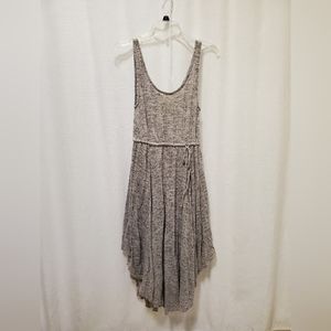 Free People Gray Midi Dress